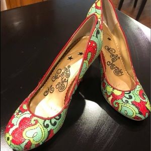 Naughty Monkey gently used size 9